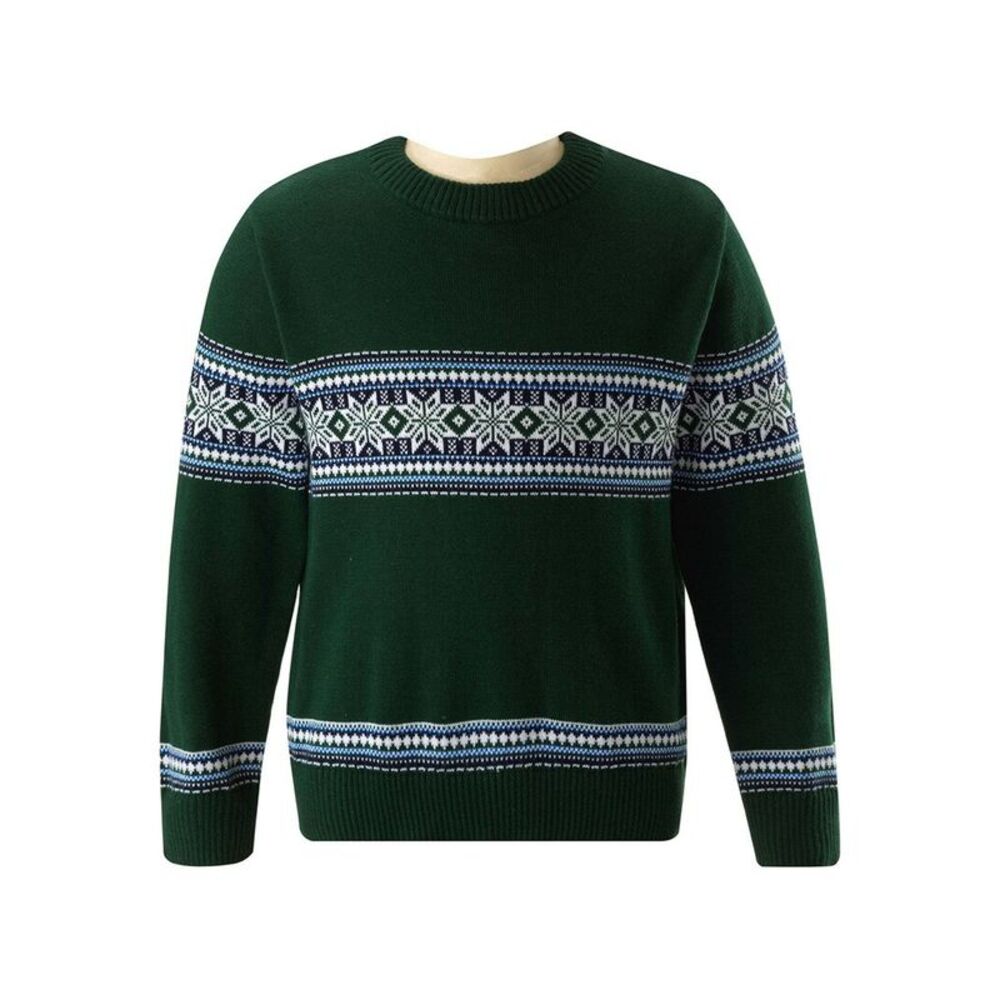 Rachel Riley Girls Fairisle Sweater, Green